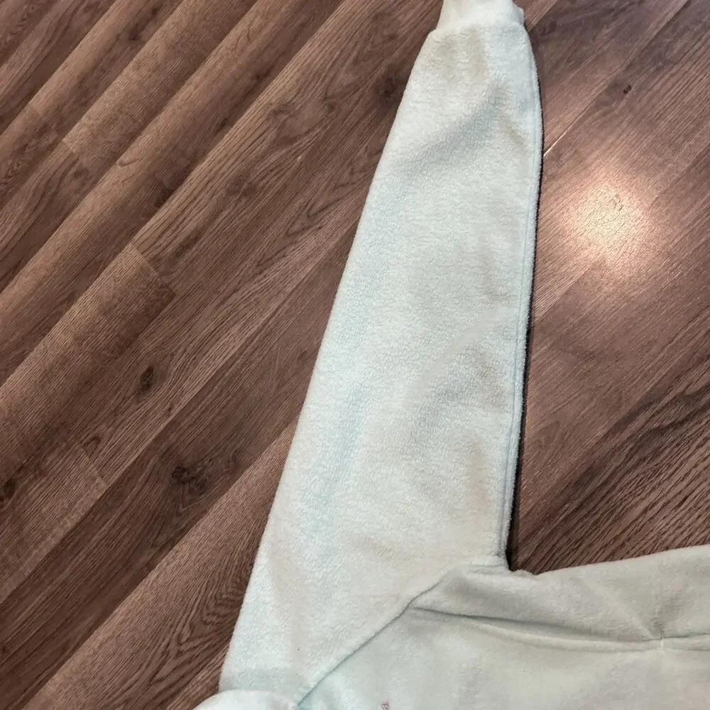 Columbia Fleece Light Blue Youth 14/16 Zip Up